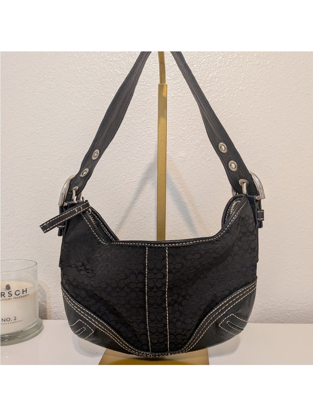 Coach Y2K 2005 soho leather and canvas - Picture 3 of 11